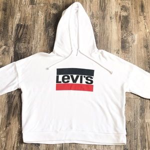 Levi’s white hoodie